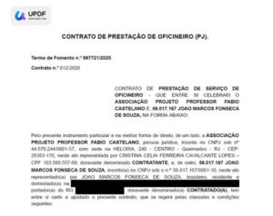 012 - CONTRATO DE PRESTAÇÃO DE SERVIÇO DE OFICINEIRO